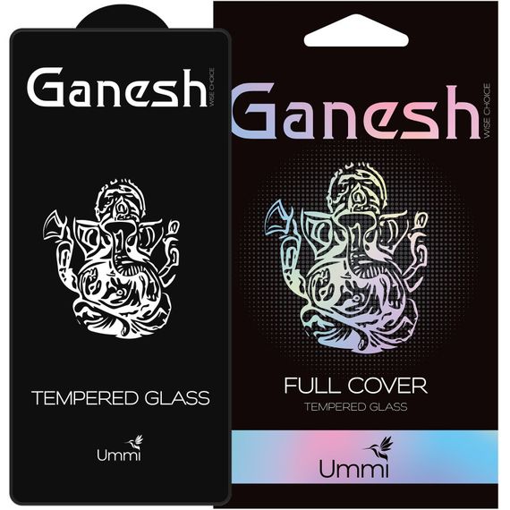 Захисне скло Ganesh (Full Cover) для Samsung Galaxy S25 Ultra Чорний