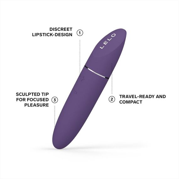Шикарная вибропуля LELO Mia 3 Purple sexstyle | Зображення 4