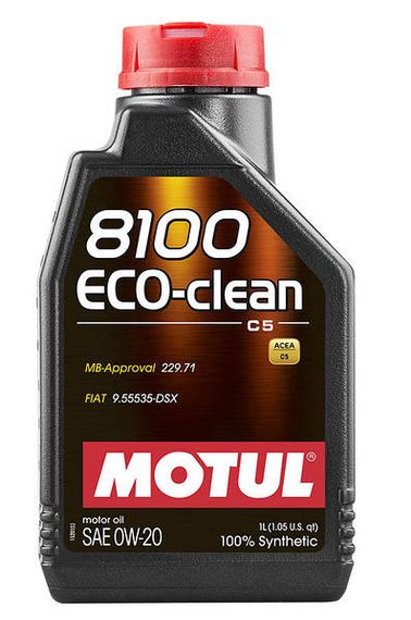 Моторна олива Motul 8100 ECO-CLEAN 0W-20 1л.