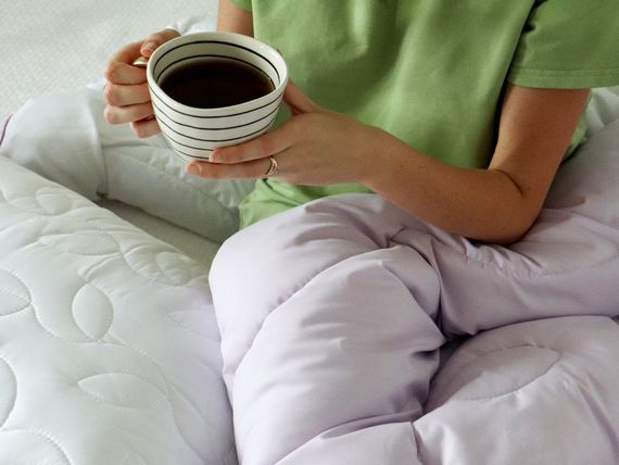 Набор одеяло и 2 классические подушки Лаванда Dormeo  140x200 см | Зображення 1