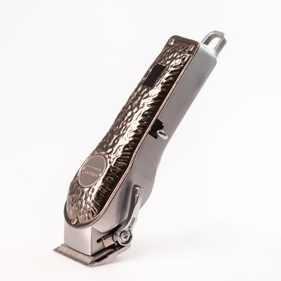 Машинка для стрижки Sokany SK-LF-9976 акумуляторна з 4 насадками та USB срібло | Зображення 1