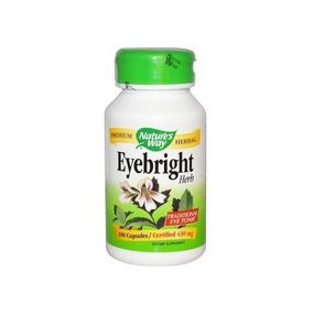 Комплекс для профілактики зору Nature's Way Eyebright Herb 430 mg 100 Caps