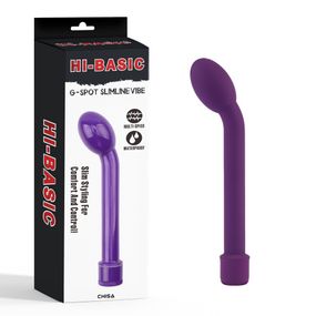 Вібратор Chisa HI-BASIC для точки G, фіолетовий Sex Aura