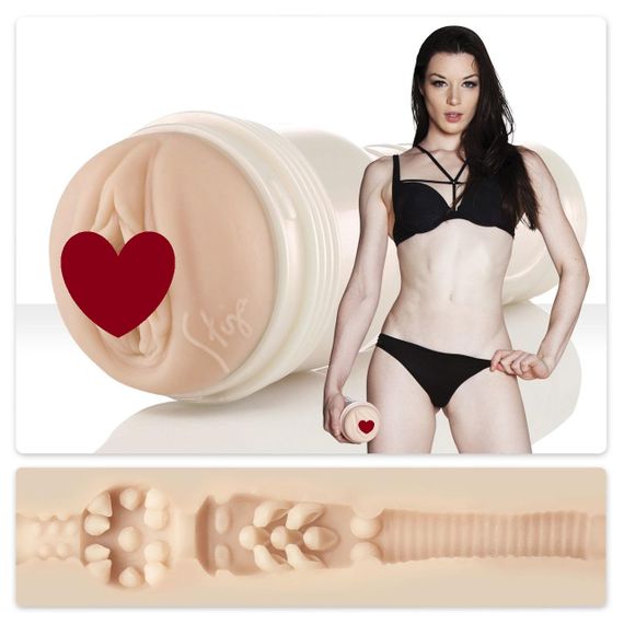 Мастурбатор Fleshlight Girls: Stoya - Destroya, со слепка вагины, очень нежный Sex Aura