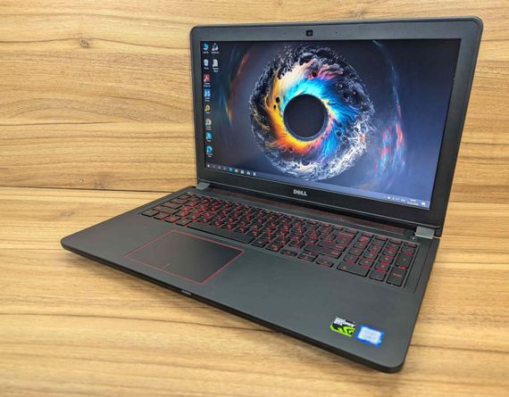 Игровой ноутбук Dell Inspiron 15-5577 / 15.6" (1920x1080) IPS / Intel Core i7-7700HQ (4 (8) ядра по 2.8 - 3.8 GHz) / 16 GB DDR4 / 128 GB SSD + 1000 GB HDD / nVidia GeForce GTX 1050, 4 GB GDDR5, 128-bit / WebCam / Windows 10 б/у + Подарок Беспроводная мышь | Зображення 4