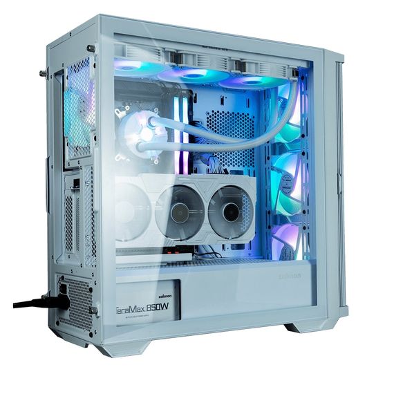 Корпус Zalman Z10 Duo без БП 2xUSB3.0 Z10DUOWHITE | Зображення 2