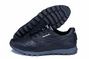 шкіряні кросівки Reebok чорні