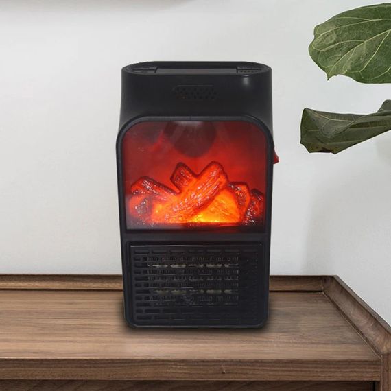 Тепловентилятор электрический Flame Heater | Дуйко для тепла | Электро дуйчик, HM-367 Ветродуйка обогреватель | Зображення 2