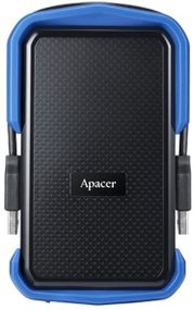 Жесткий диск Apacer 2.5&quot; USB 3.1 1TB AC631 защита IP55 Black/Blue (AP1TBAC631U-1)