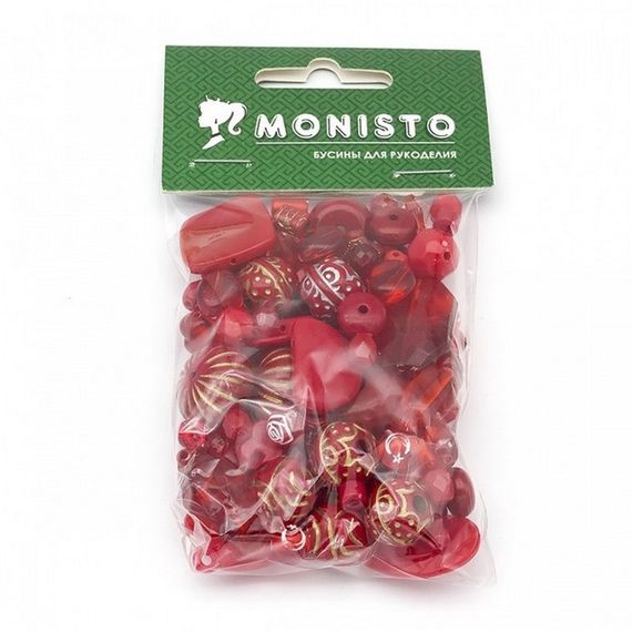 Декоративні намистинки для творчості Бомбей Dom Busin УТ100014229 в упаковці 86 шт | Зображення 4