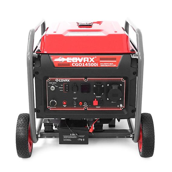 Генератор інверторний COVAX CGO14500i, 9.5kW, бензин, однофазний 220V, 50Hz | Зображення 3