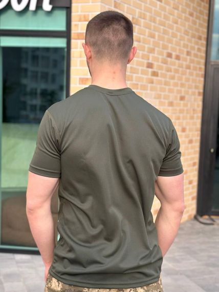 Тактична Футболка Олива CoolMax Military Olive | Зображення 6