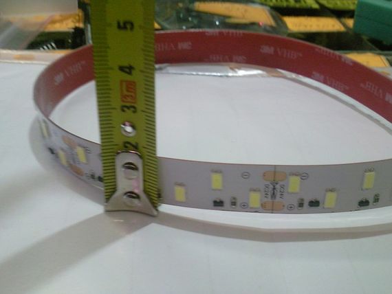 Белая светодиодная лента,  26W SMD 5630 (96LED/m), Indoor IP33, DC 24V | Зображення 2