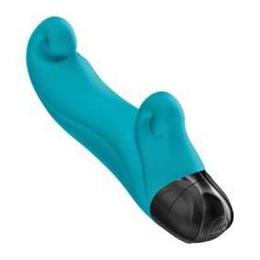 Вибратор-кролик Fun Factory OCEAN Aquamarine, для клитора и точки G, 6 режимов, на батарейках Sex Aura