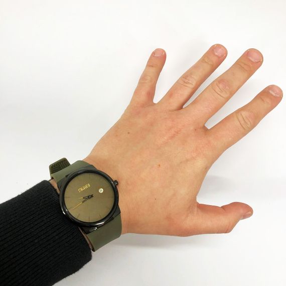 Годинник наручний чоловічий SKMEI 1509AG, чоловічий круглий наручний годинник, Оригінальний чоловічий годинник | Зображення 7