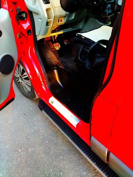 Боковые пороги Maya V1 (2 шт., алюминий) Длинная база для Fiat Talento 2016-2024 гг | Зображення 3