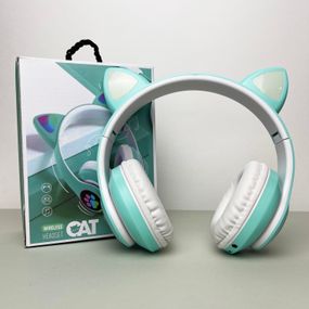 Бездротові навушники Cat Ear RGB STN-28 (М'ятний)