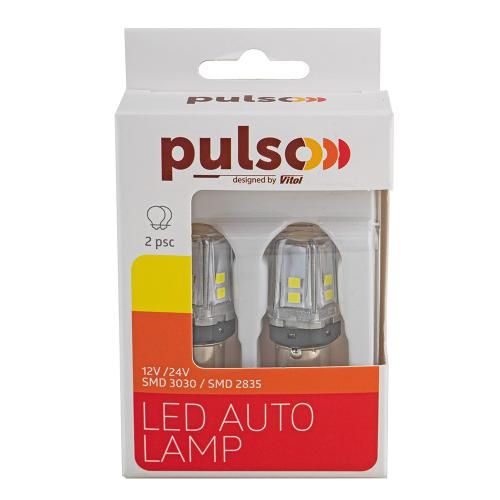 Лампа PULSO/габаритні/LED 1157/BA15s/12SMD-2835/9-36v/550/100lm | Зображення 2