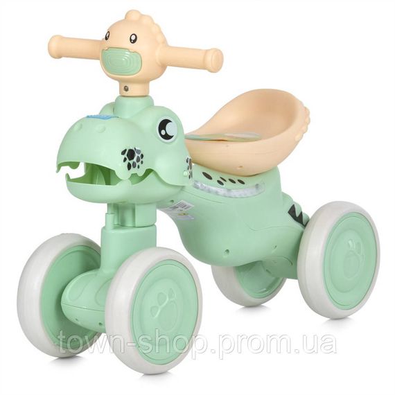 Детская каталка-толокар M 6025E-5-2 зеленый, до 25 кг