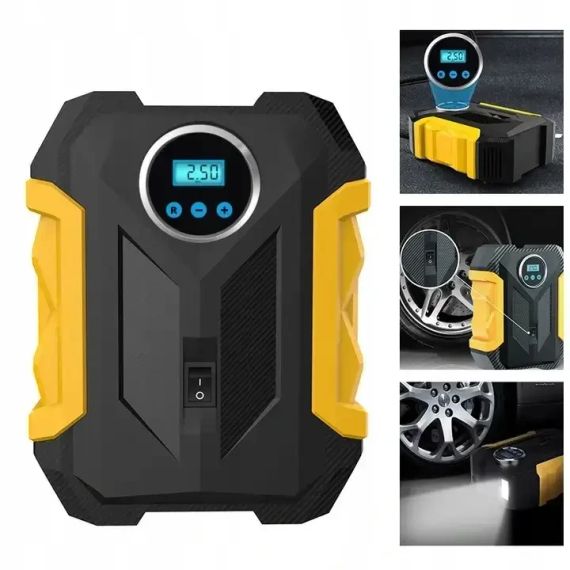 Компрессор с дисплеем Carsun C1399-1 Air Pump 12 V 150PSI | Зображення 8