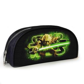 Пенал шкільний з принтом Йода Star Wars 23х10х8 см з принтом для хлопчика (3790)
