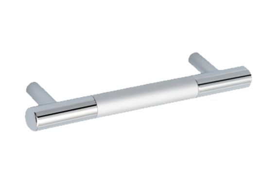 Ручка мебельная FZB - 96мм трубка AL/CP (1-026-001)