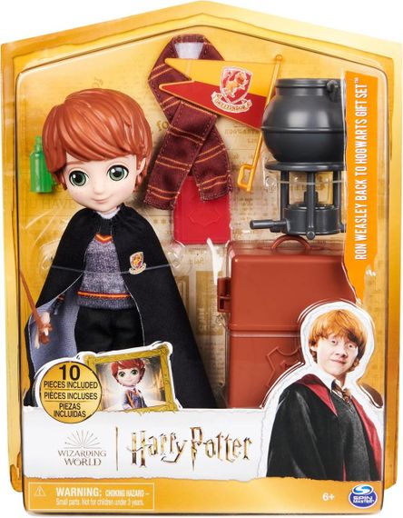 Подарочный набор Гарри Поттер Рон Уизли 20 см с аксессуарами оригинал Spin Master Wizarding World Harry Potter Ron Weasley