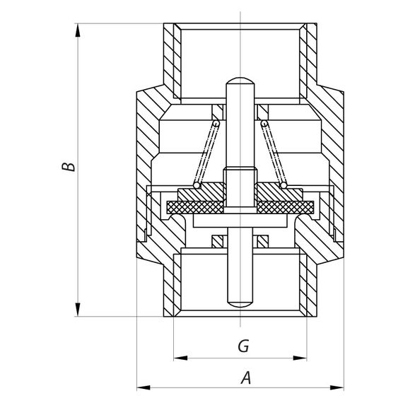 Кран кульовий Koer 1/2x1/2 (KR.512) (KR0008) | Зображення 1