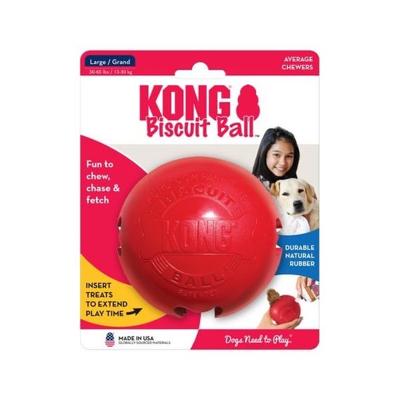 Іграшка для собак Kong Biscuit Ball, 9.5 см