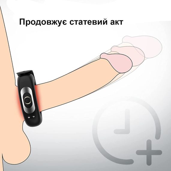 Ерекційне кільце з вібрацією (10 режимів, USB) | Зображення 3