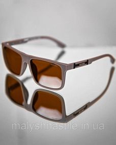 Мужские солнцезащитные очки  Hermes brown 4 ДЛ7380