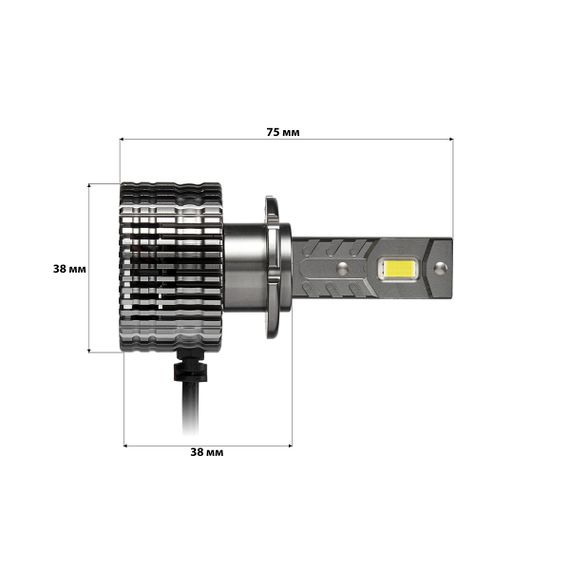 Комплект світлодіодних ламп StarLight D2S 90W/set 6000K 12000lm | Зображення 3