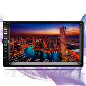 Автомагнитола 7" 2din USB+SD+Bluetooth короткая база Pion-SВ 7012