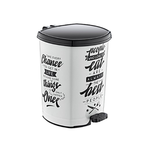 DECOR відро для сміття 11л (12) (x75 дім вінтаж)