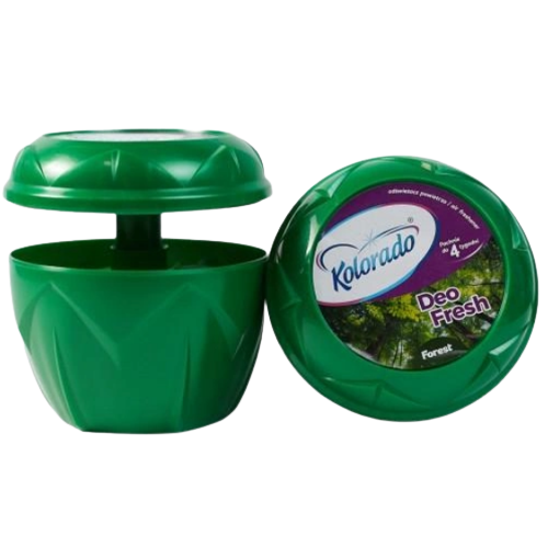Освіжувач гелеве повітря Зелений ліс Deo Fresh KOLORADO | Зображення 1