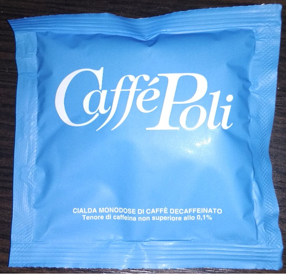 Кава в чалдах монодозах Caffe Poli Decaffeinato без кофеїну 100 шт Італія кава в таблетках | Зображення 2