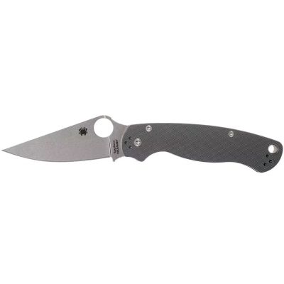 Нож Spyderco Para-Military 2 G10 Maxamet Dark Grey (C81GPDGY2)