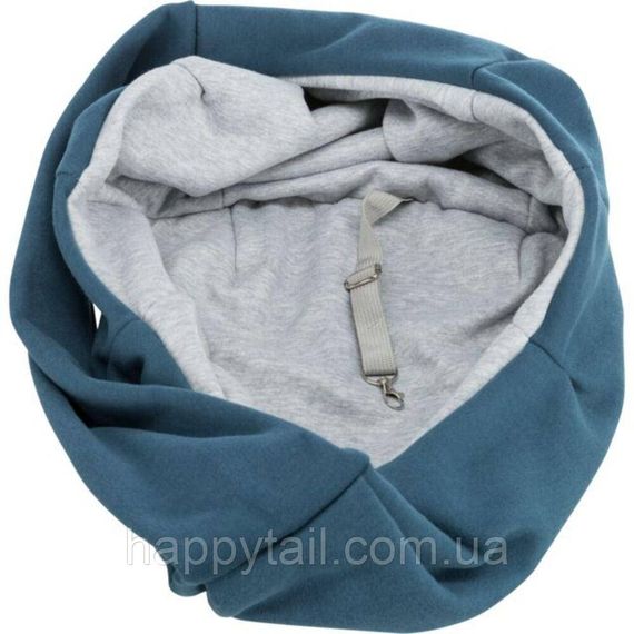 Слінг-переноска Trixie Soft для собак до 5 кг сумка на плече Синій з сірим 22х20х60 см | Зображення 3