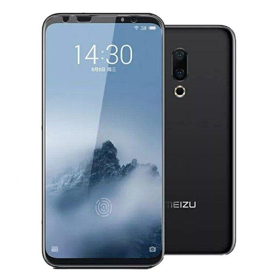 Захисне скло 2.5D на весь екран для Meizu 16 колір Білий | Зображення 4