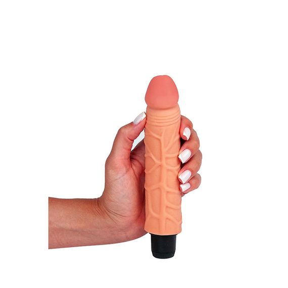 Реалістичний вібратор Soft Vibrator 18.5 cm – The Real Deal Sex Aura | Зображення 6