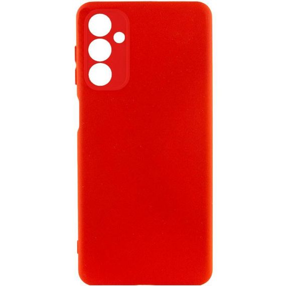 Чехол TPU GETMAN Liquid Silk Full Camera для Samsung Galaxy A04s Красный / Red