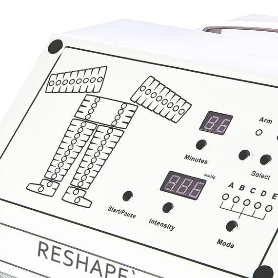 Аппарат для лимфодренажной прессотерапии Reshape B-8320T, White | Зображення 2