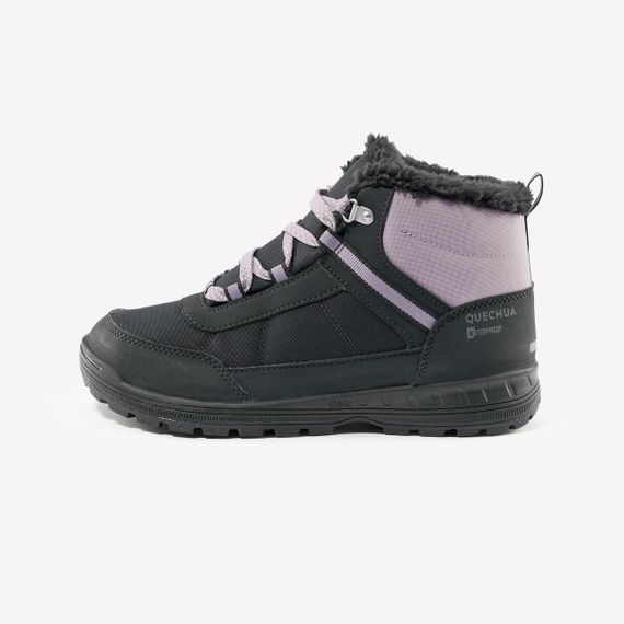 Черевики дитячі SH100 теплі водонепроникні синьо-рожеві - EU36 UA35