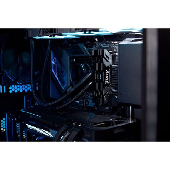 Модуль пам&#039;яті для комп&#039;ютера DDR5 96GB (2x48GB) 6000 MHz Renegade Silver XMP Kingston Fury (ex.HyperX) (KF560C32RSK2-96) | Зображення 9