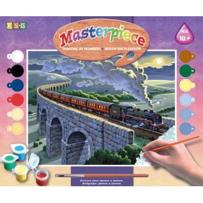 Набор для творчества Sequin Art PAINTING BY NUMBERS SENIOR Overnight Sleeper (SA0428)