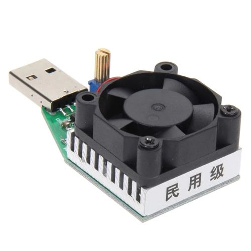 USB нагрузочный резистор, нагрузка, тестер, 15Вт | Зображення 1