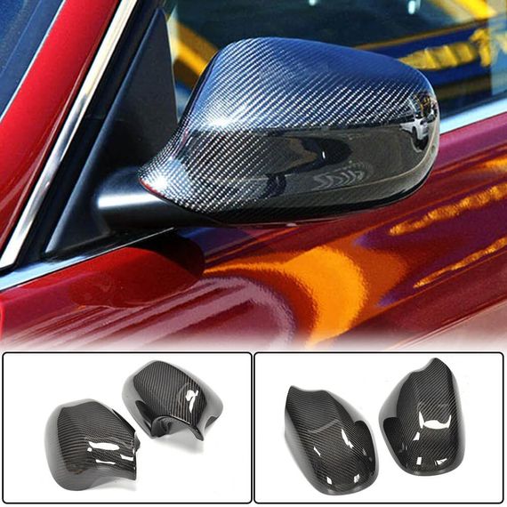 Кришки дзеркала (для E90/E91 2008-2011, Карбон) для BMW 3 серія E-90/91/92/93 рр