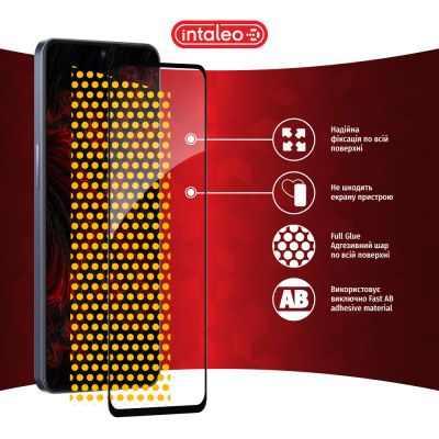 Стекло защитное Intaleo Full Glue ZTE V40S Black (1283126575693) | Зображення 6