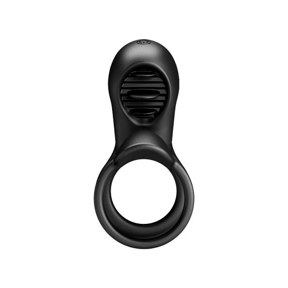 Насадка на член - Pretty Love Vibrating Penis Sling Jammy Black | Зображення 5
