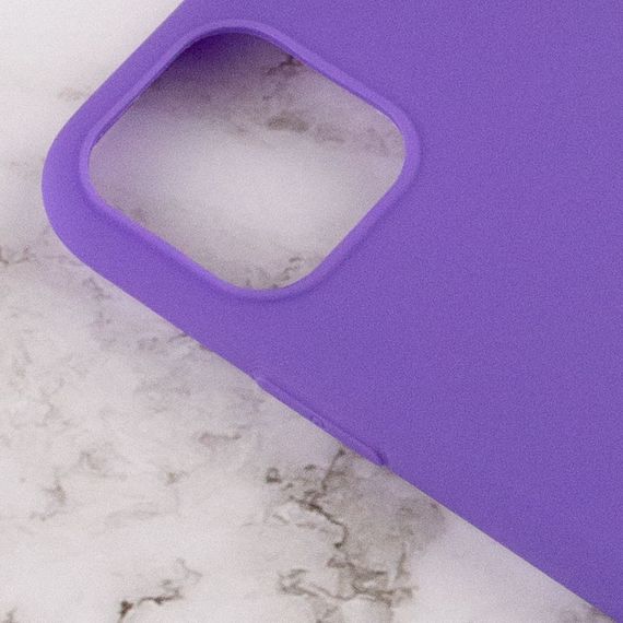 Силіконовий чохол Candy для Apple iPhone 11 (6.1") Бузковий | Зображення 2